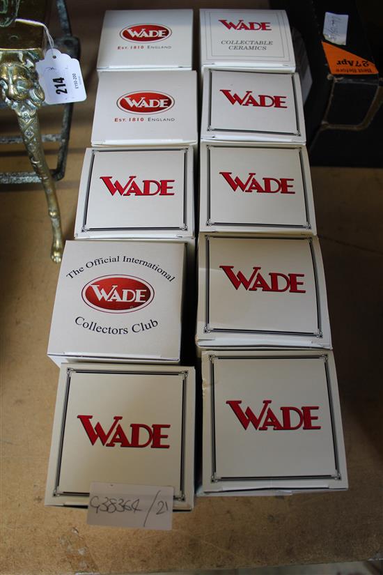 10 Wade figures